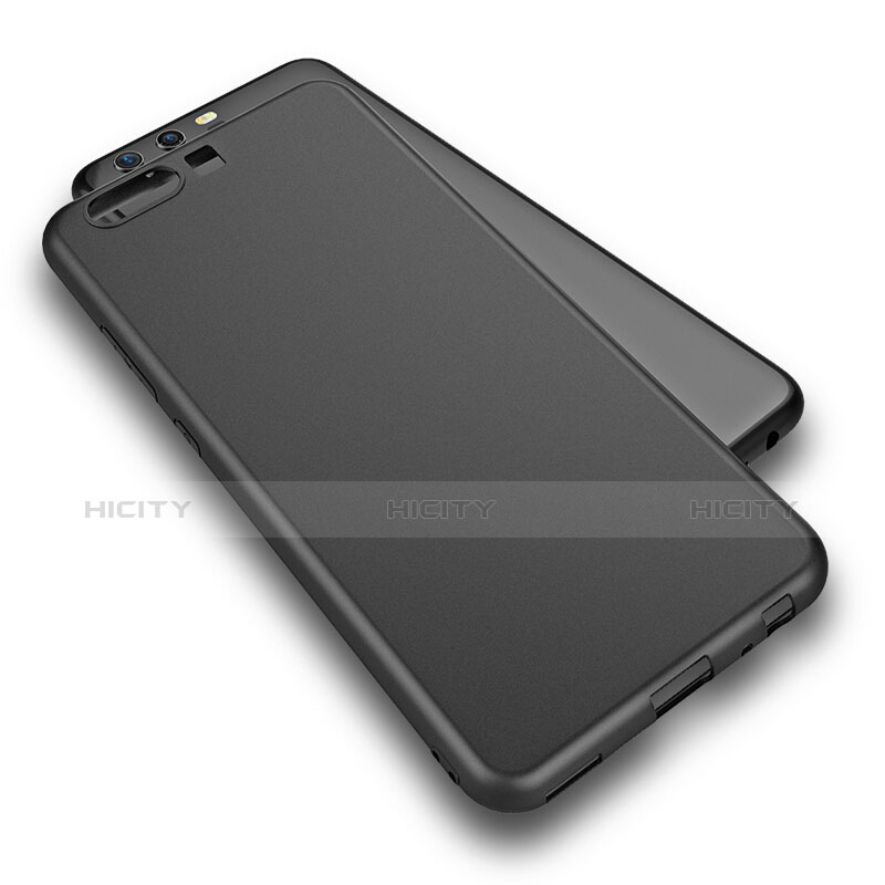 Funda Silicona Goma TPU Q01 para Huawei P10 Negro