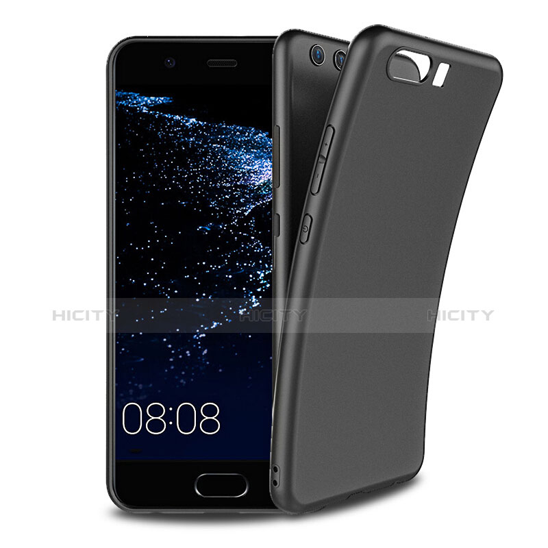 Funda Silicona Goma TPU Q01 para Huawei P10 Plus Negro