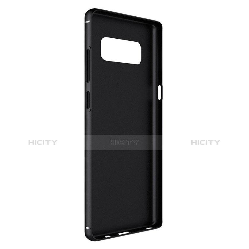 Funda Silicona Goma Twill B02 para Samsung Galaxy Note 8 Duos N950F Negro