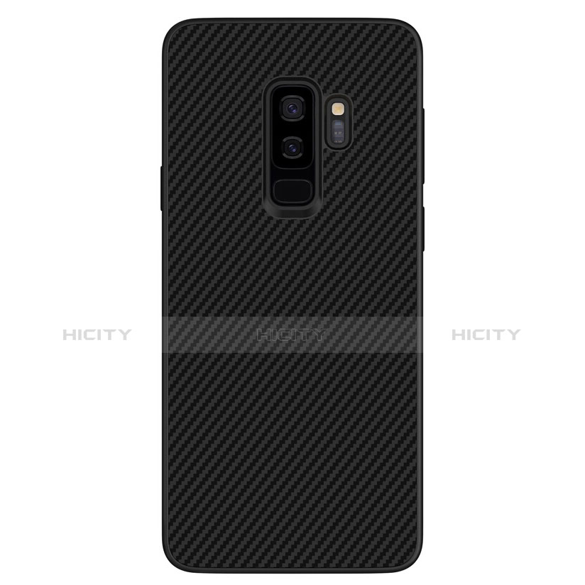 Funda Silicona Goma Twill B02 para Samsung Galaxy S9 Plus Negro