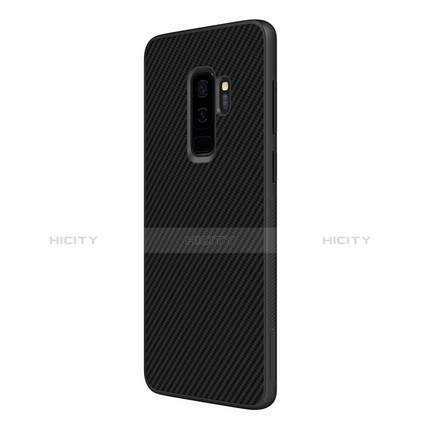 Funda Silicona Goma Twill B02 para Samsung Galaxy S9 Plus Negro