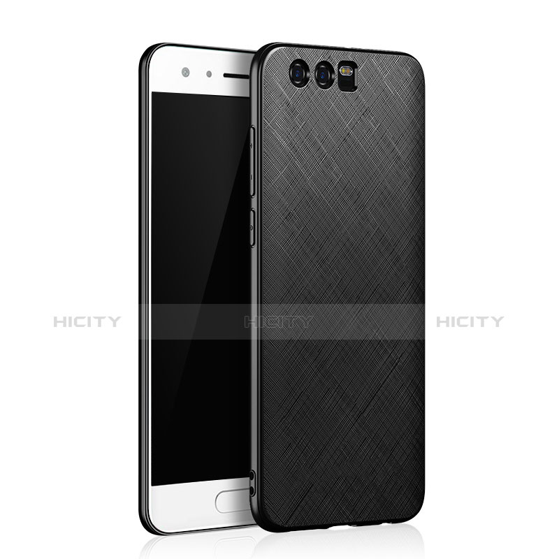 Funda Silicona Goma Twill para Huawei Honor 9 Negro