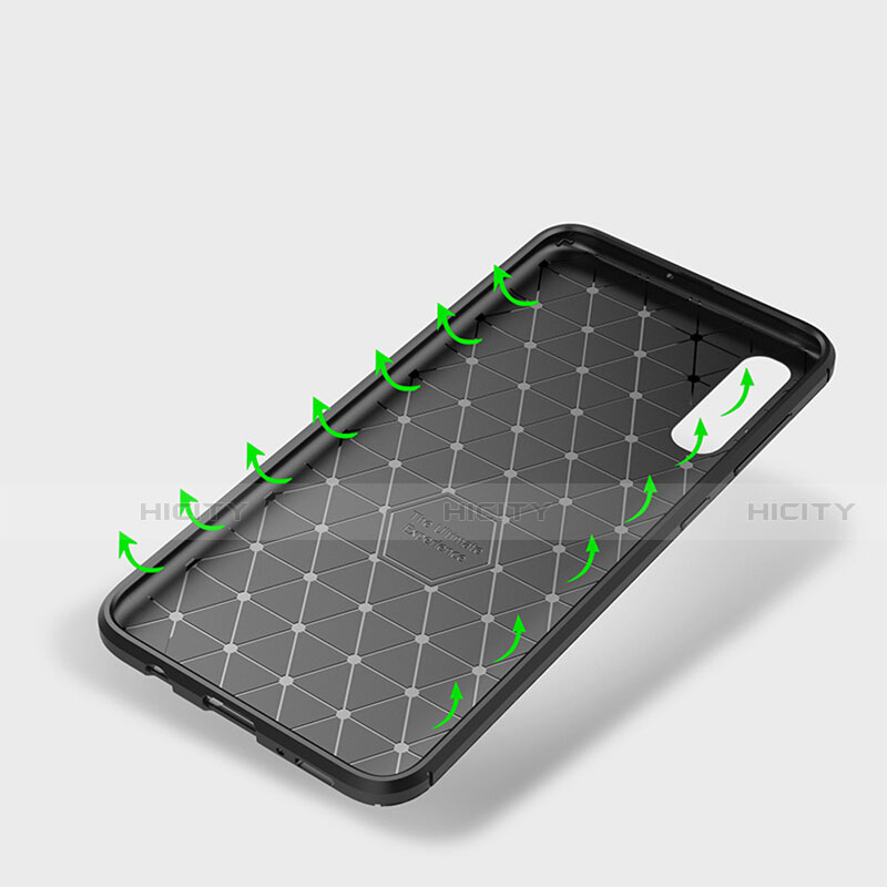 Funda Silicona Goma Twill para Samsung Galaxy A10 Negro