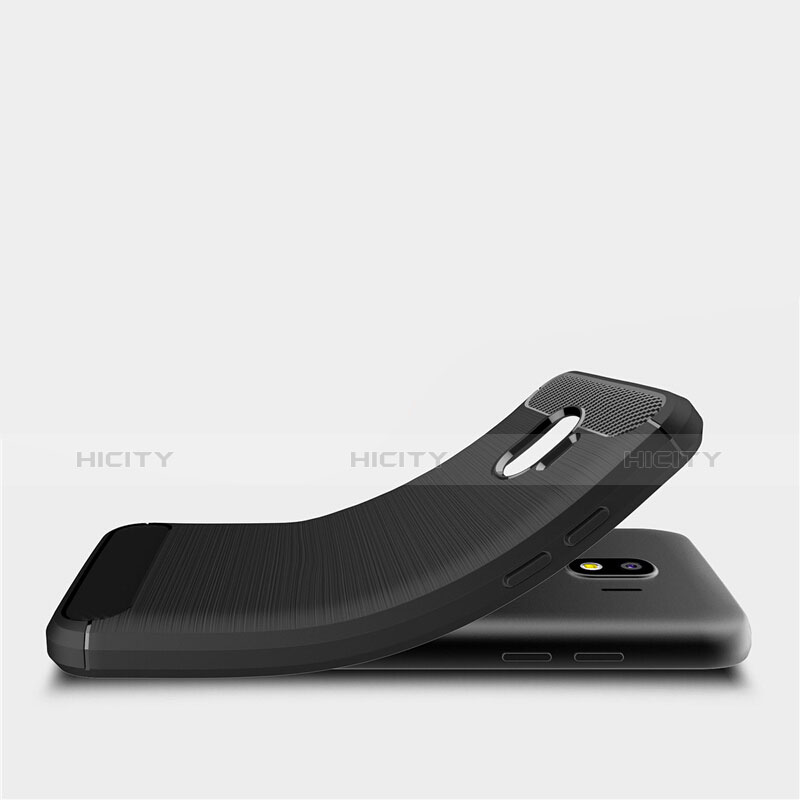 Funda Silicona Goma Twill para Samsung Galaxy J2 Pro (2018) J250F Negro
