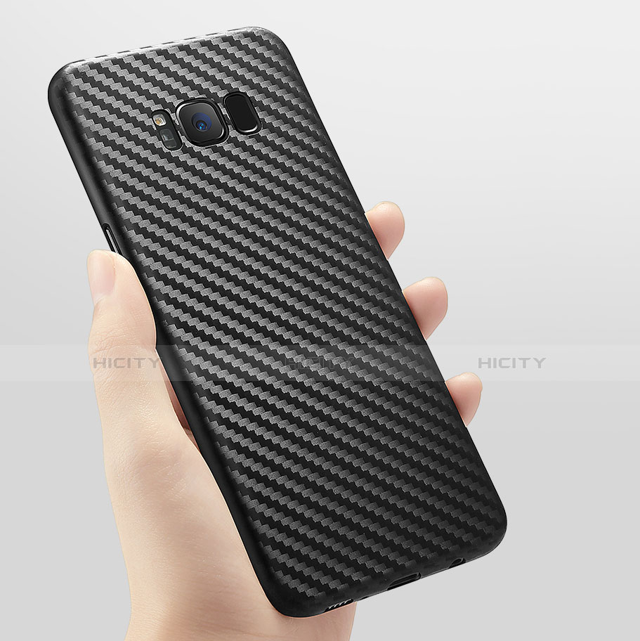 Funda Silicona Goma Twill Z01 para Samsung Galaxy S8 Plus Negro