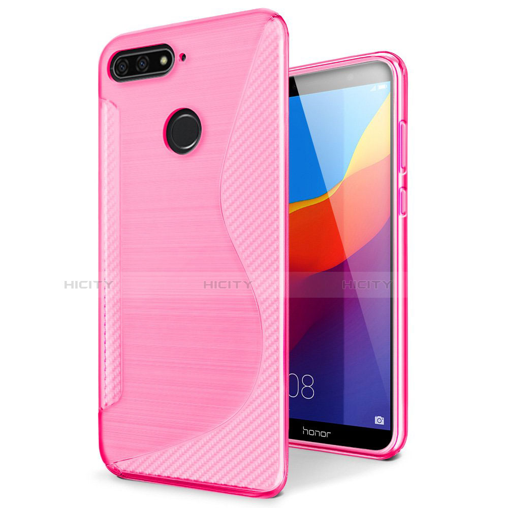 Funda Silicona Transparente S-Line Carcasa para Huawei Y6 (2018)