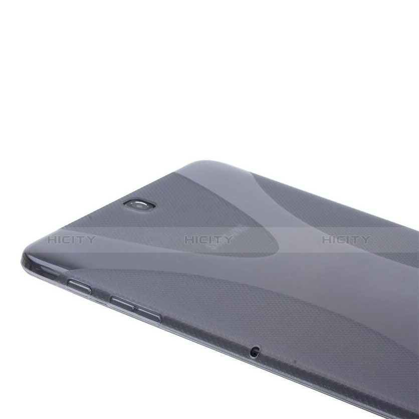 Funda Silicona Transparente X-Line para Samsung Galaxy Tab S2 8.0 SM-T710 SM-T715 Gris