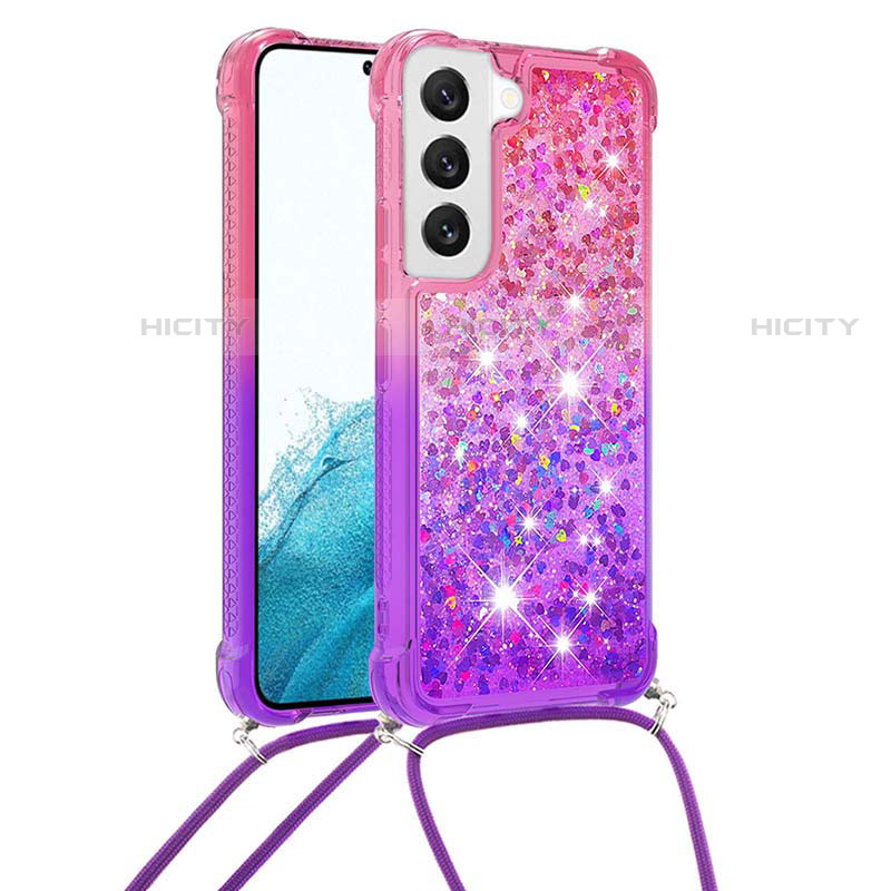 Funda Silicona Ultrafina Carcasa Gradiente Y01B para Samsung Galaxy S21 Plus 5G