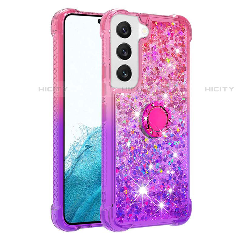 Funda Silicona Ultrafina Carcasa Gradiente Y04B para Samsung Galaxy S21 Plus 5G