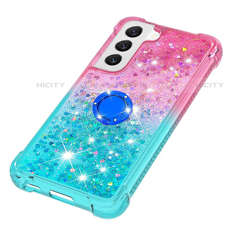 Funda Silicona Ultrafina Carcasa Gradiente Y04B para Samsung Galaxy S21 Plus 5G