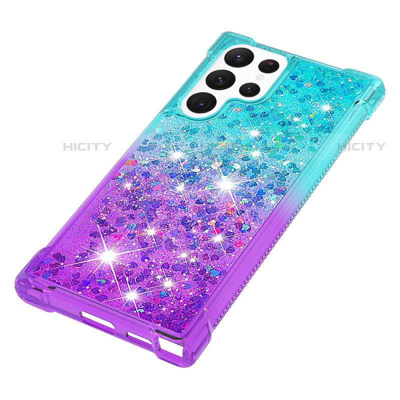 Funda Silicona Ultrafina Carcasa Gradiente Y05B para Samsung Galaxy S22 Ultra 5G