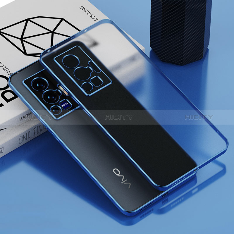 Funda Silicona Ultrafina Carcasa Transparente AN1 para Vivo X70 Pro 5G