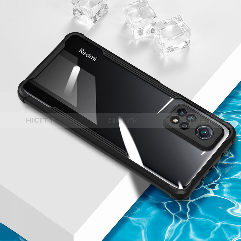 Funda Silicona Ultrafina Carcasa Transparente BH1 para Xiaomi Mi 10T Pro 5G Negro
