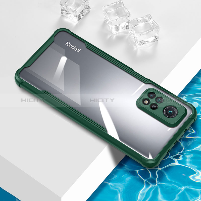 Funda Silicona Ultrafina Carcasa Transparente BH1 para Xiaomi Mi 10T Pro 5G Verde