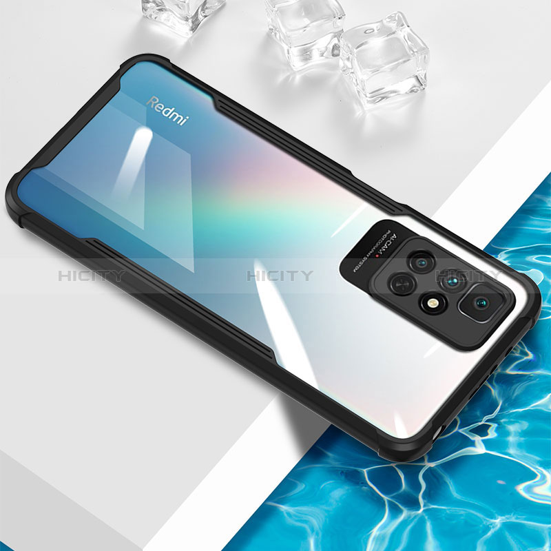 Funda Silicona Ultrafina Carcasa Transparente BH1 para Xiaomi Redmi Note 11 4G (2021) Negro