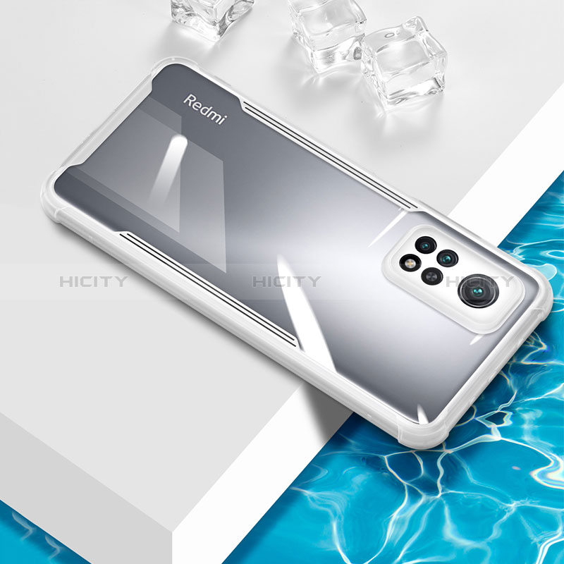 Funda Silicona Ultrafina Carcasa Transparente BH1 para Xiaomi Redmi Note 11 Pro 5G Blanco