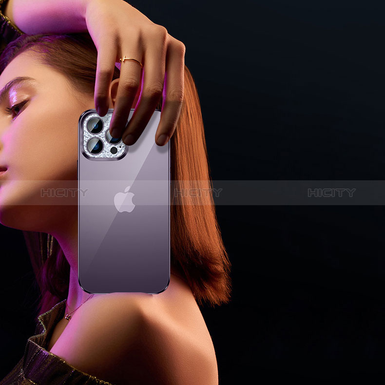 Funda Silicona Ultrafina Carcasa Transparente Bling-Bling LD2 para Apple iPhone 14 Plus
