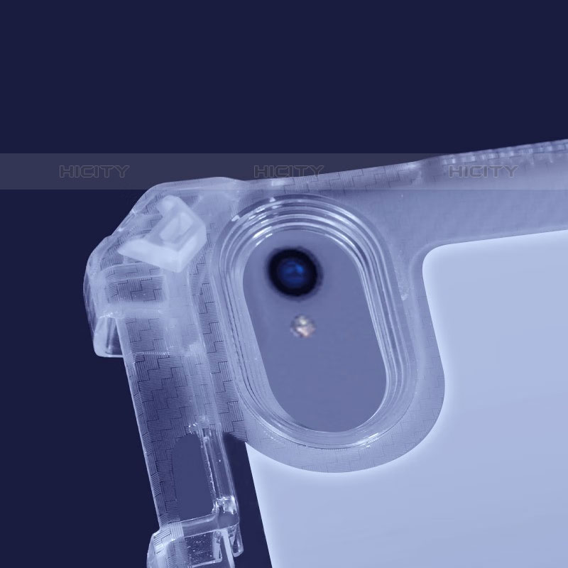 Funda Silicona Ultrafina Carcasa Transparente con Soporte para Apple iPad Air 3 Claro