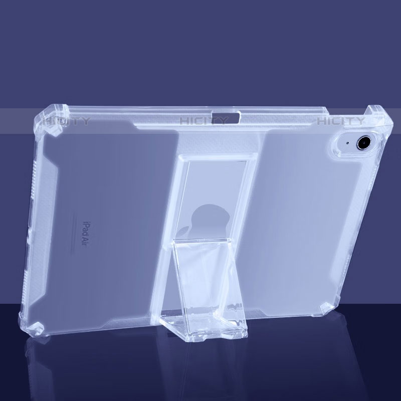 Funda Silicona Ultrafina Carcasa Transparente con Soporte para Apple iPad Air 4 10.9 (2020) Claro