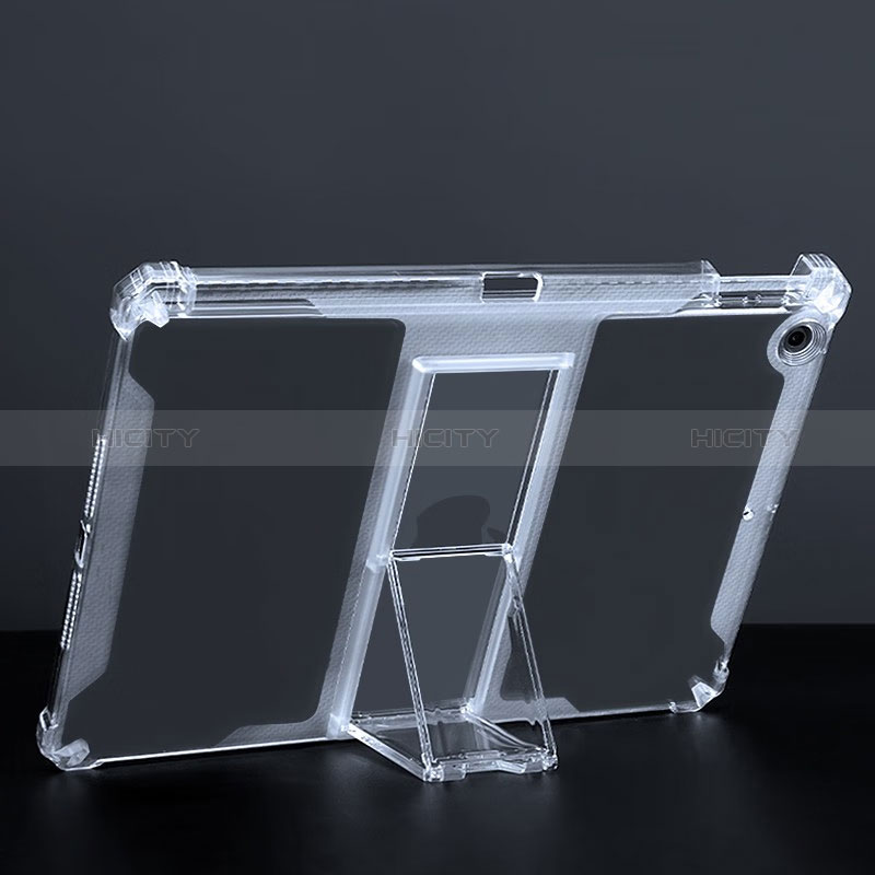 Funda Silicona Ultrafina Carcasa Transparente con Soporte para Apple iPad Air Claro