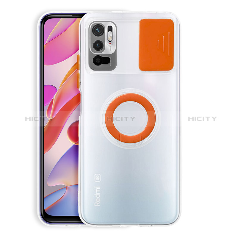 Funda Silicona Ultrafina Carcasa Transparente con Soporte para Xiaomi Redmi Note 11 SE 5G