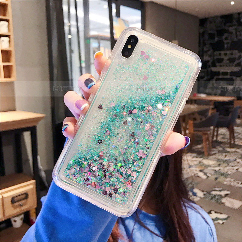 Funda Silicona Ultrafina Carcasa Transparente Flores T02 para Apple iPhone Xs