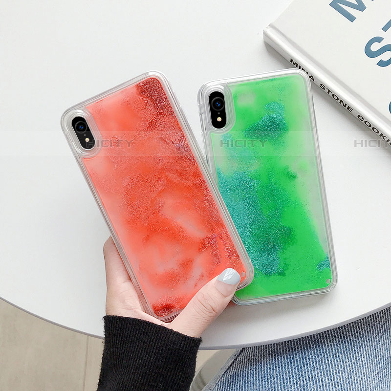 Funda Silicona Ultrafina Carcasa Transparente Flores T12 para Apple iPhone XR