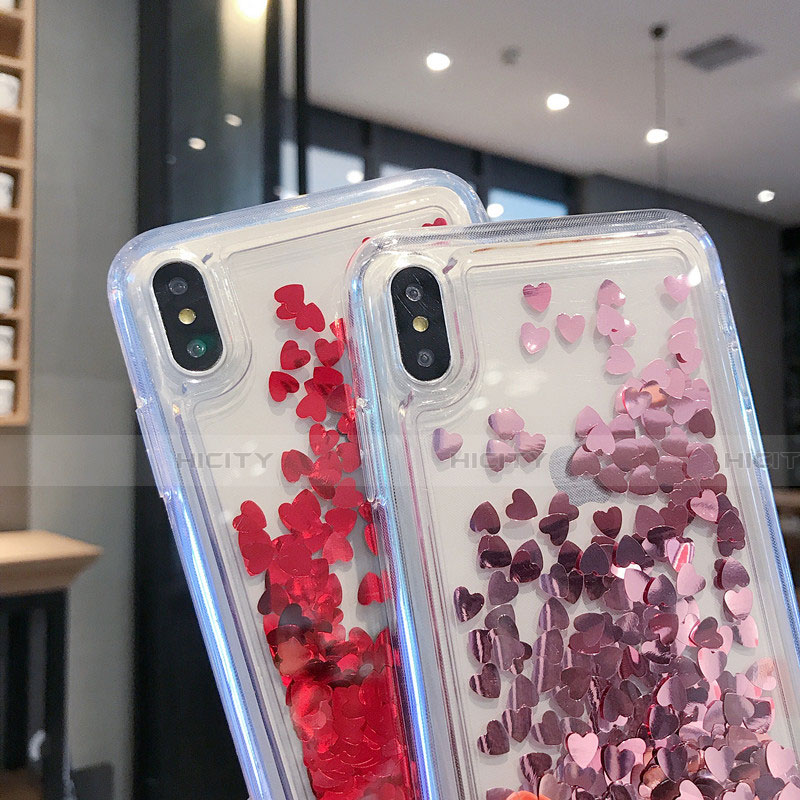 Funda Silicona Ultrafina Carcasa Transparente Flores T14 para Apple iPhone Xs Max