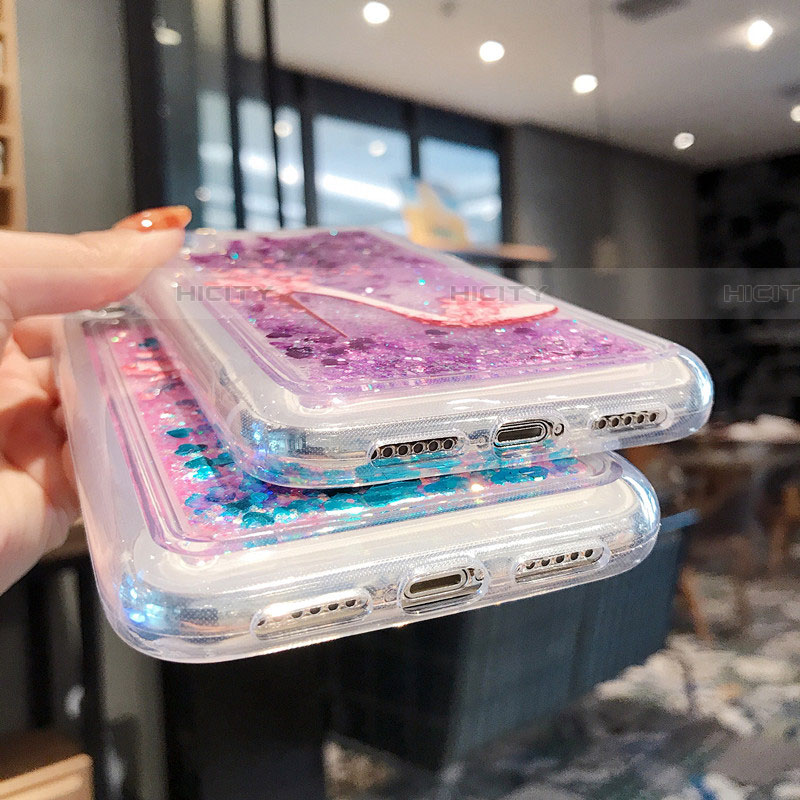 Funda Silicona Ultrafina Carcasa Transparente Flores T21 para Apple iPhone XR