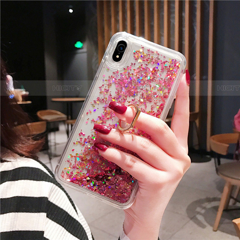 Funda Silicona Ultrafina Carcasa Transparente Flores T25 para Apple iPhone XR