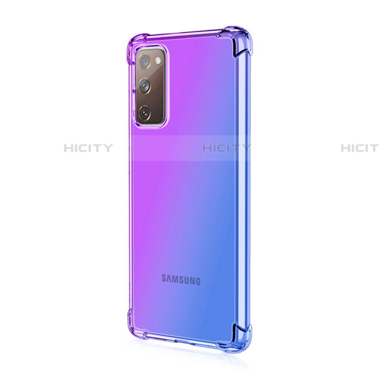 Funda Silicona Ultrafina Carcasa Transparente Gradiente G01 para Samsung Galaxy S20 FE ((2022)) 5G