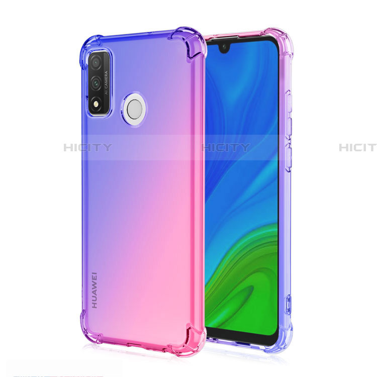 Funda Silicona Ultrafina Carcasa Transparente Gradiente H01 para Huawei P Smart (2020)