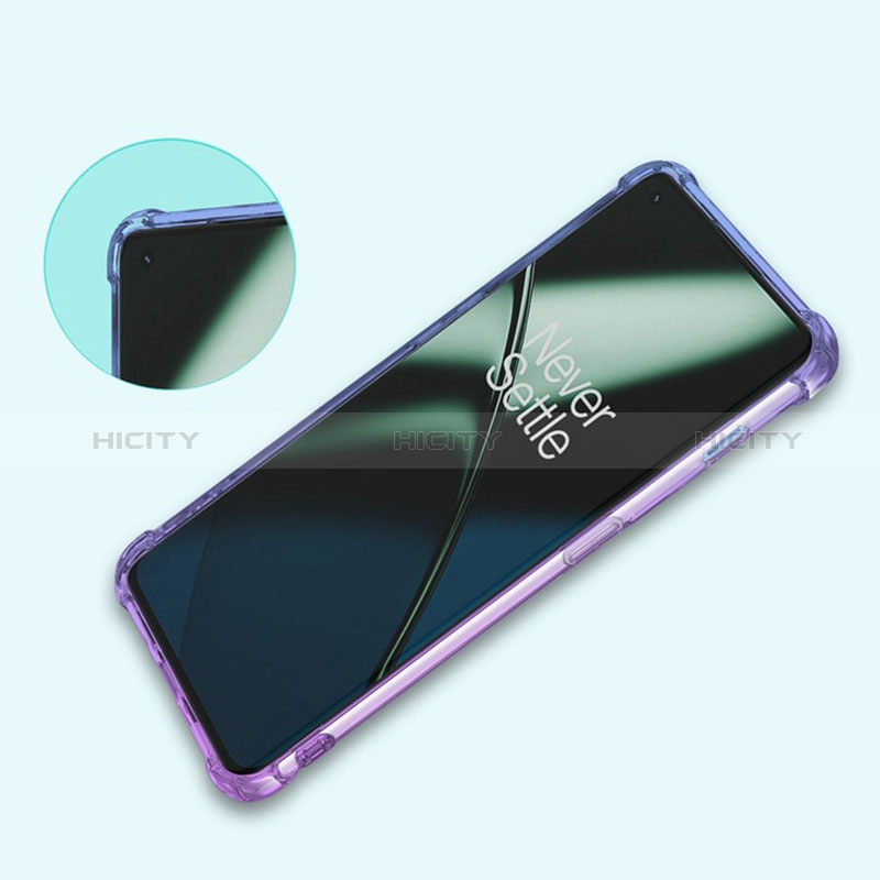 Funda Silicona Ultrafina Carcasa Transparente Gradiente para OnePlus Ace 2 5G