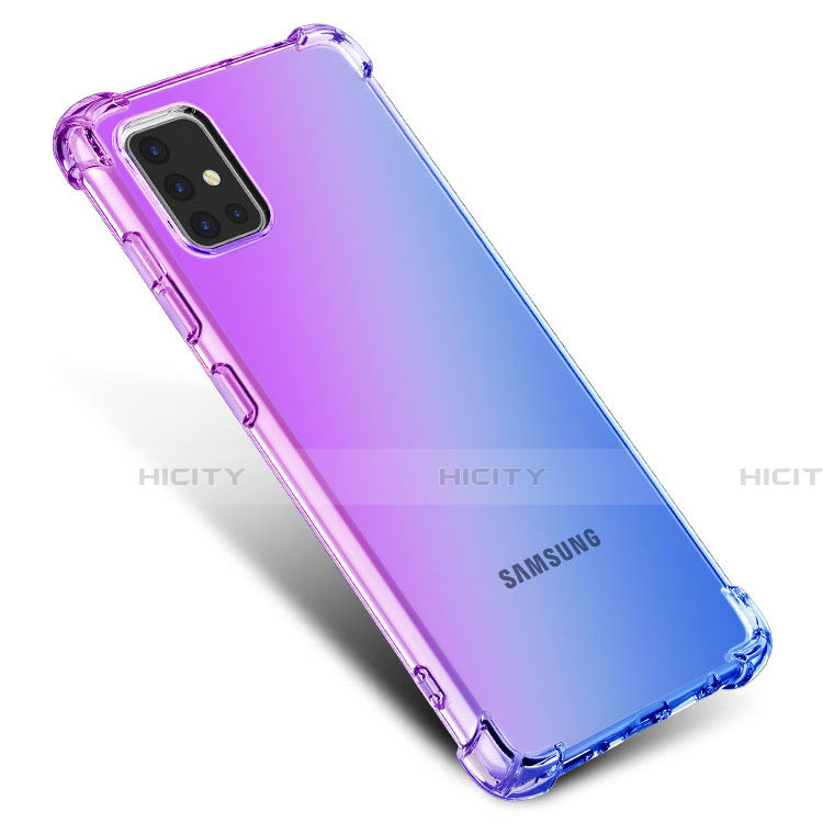 Funda Silicona Ultrafina Carcasa Transparente Gradiente para Samsung Galaxy A51 4G