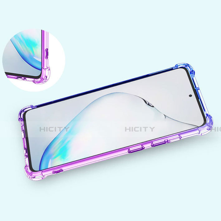 Funda Silicona Ultrafina Carcasa Transparente Gradiente para Samsung Galaxy A51 4G