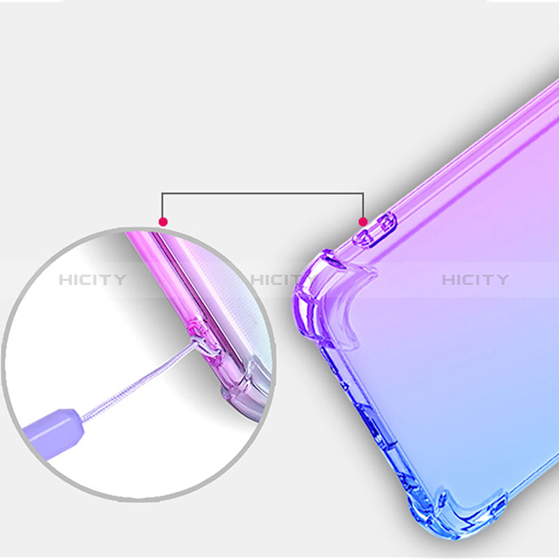 Funda Silicona Ultrafina Carcasa Transparente Gradiente para Sony Xperia 5 IV