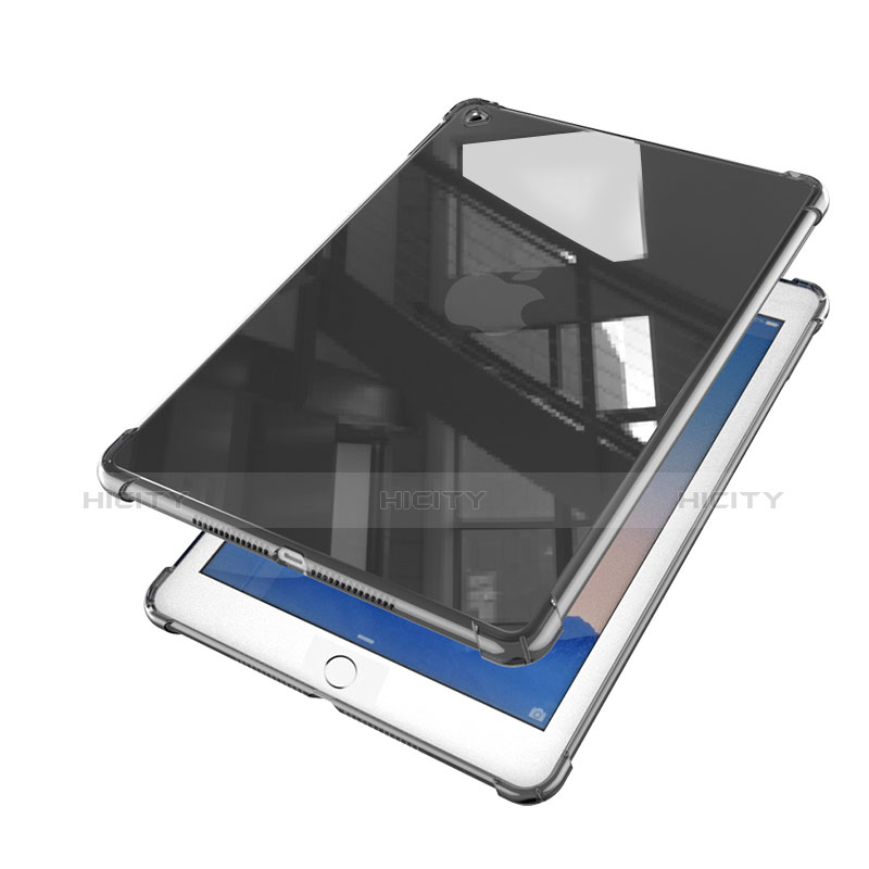 Funda Silicona Ultrafina Carcasa Transparente H01 para Apple iPad Air 2 Negro
