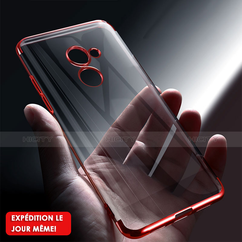 Funda Silicona Ultrafina Carcasa Transparente H01 para Huawei Enjoy 7 Plus