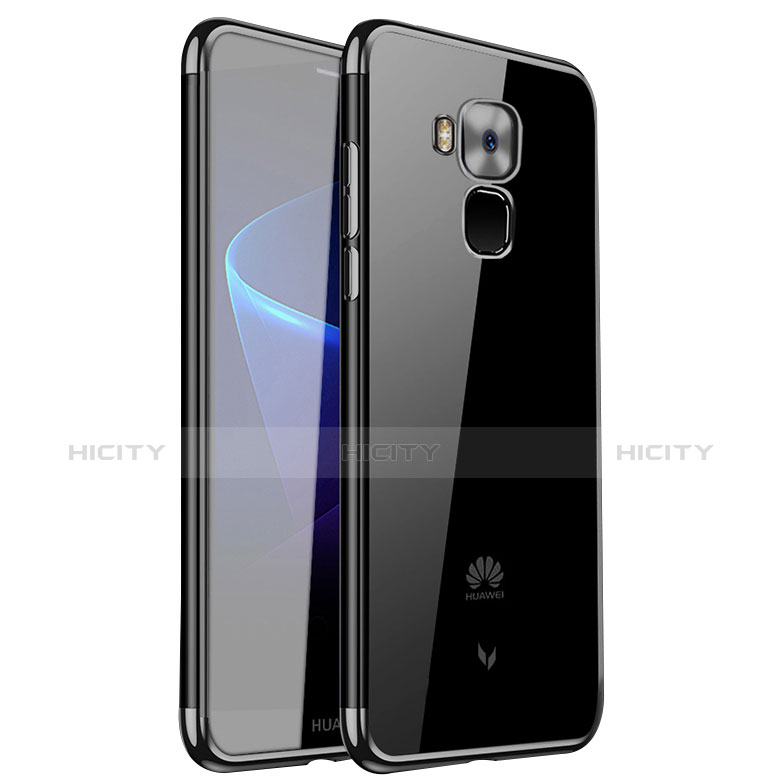 Funda Silicona Ultrafina Carcasa Transparente H01 para Huawei G9 Plus Negro