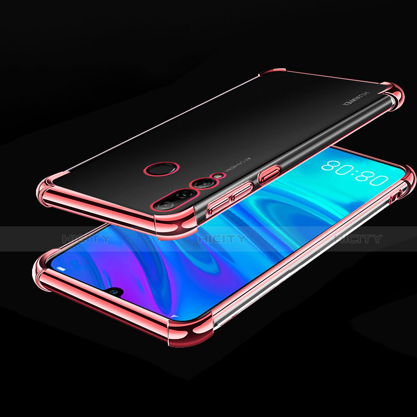 Funda Silicona Ultrafina Carcasa Transparente H01 para Huawei Honor 20 Lite Oro Rosa