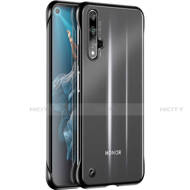 Funda Silicona Ultrafina Carcasa Transparente H01 para Huawei Honor 20S Negro