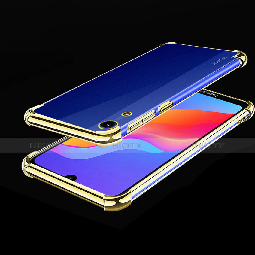 Funda Silicona Ultrafina Carcasa Transparente H01 para Huawei Honor 8A Oro