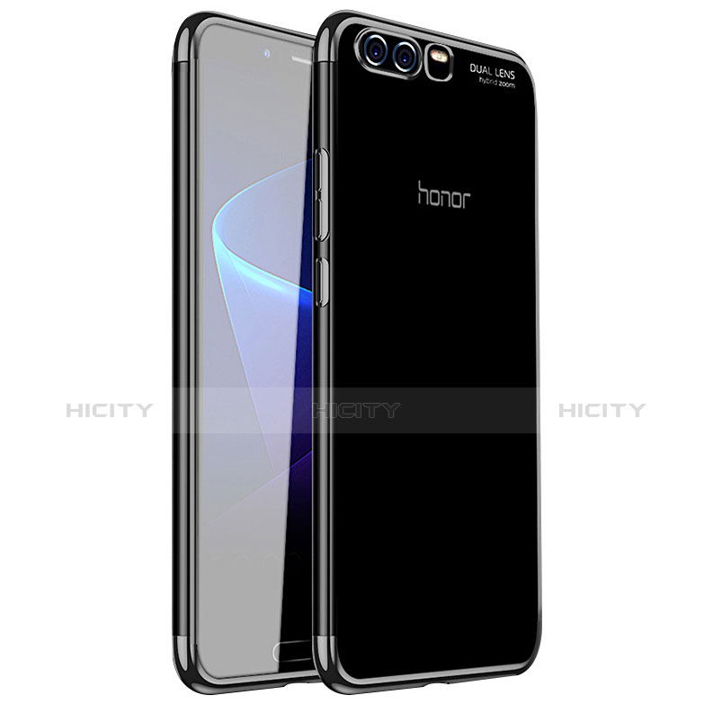 Funda Silicona Ultrafina Carcasa Transparente H01 para Huawei Honor 9 Negro