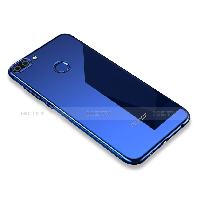 Funda Silicona Ultrafina Carcasa Transparente H01 para Huawei Honor 9i Azul