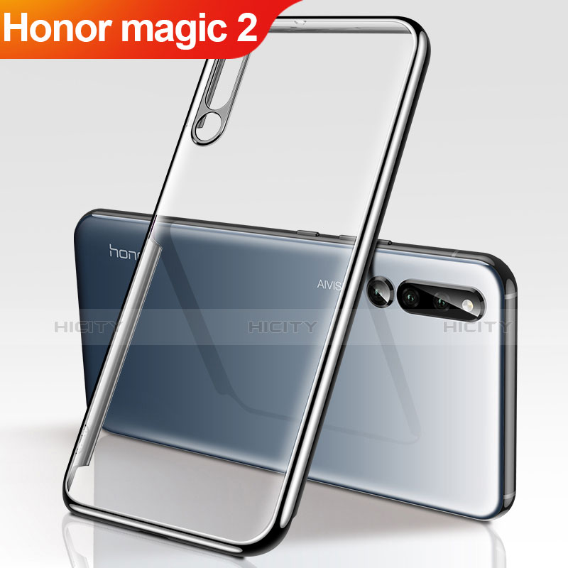 Funda Silicona Ultrafina Carcasa Transparente H01 para Huawei Honor Magic 2 Negro