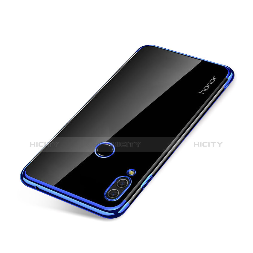 Funda Silicona Ultrafina Carcasa Transparente H01 para Huawei Honor Note 10 Azul