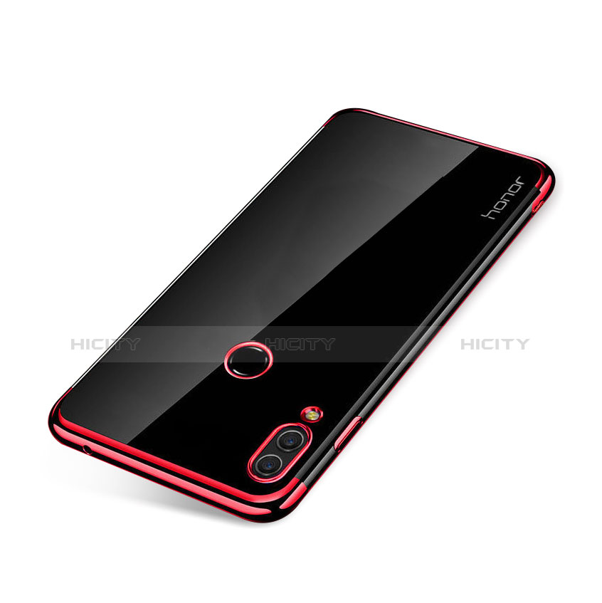 Funda Silicona Ultrafina Carcasa Transparente H01 para Huawei Honor Note 10 Rojo