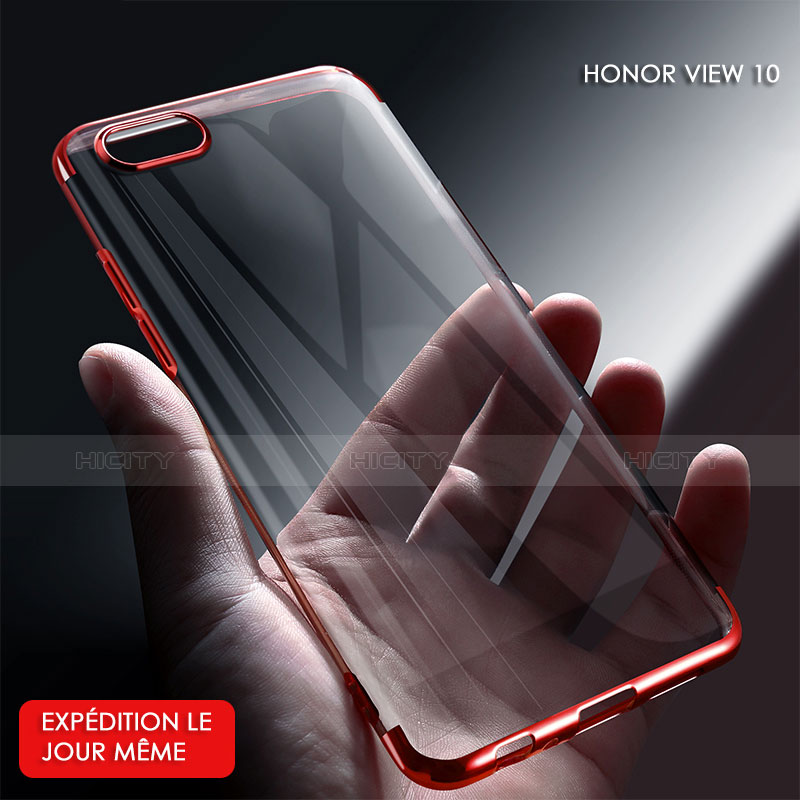 Funda Silicona Ultrafina Carcasa Transparente H01 para Huawei Honor View 10