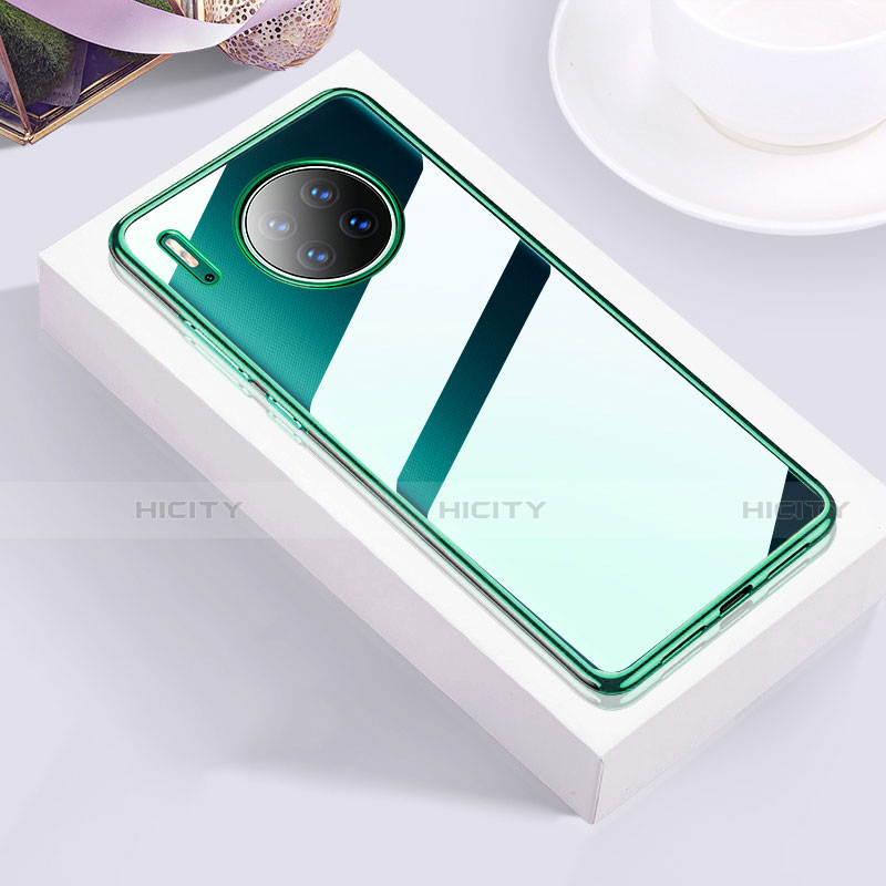 Funda Silicona Ultrafina Carcasa Transparente H01 para Huawei Mate 30 Pro 5G Verde