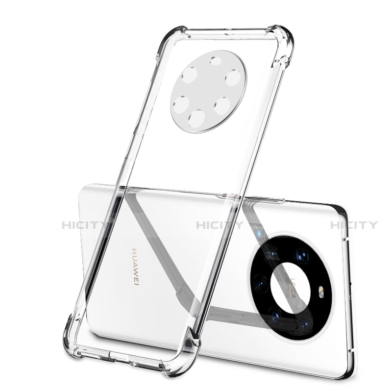 Funda Silicona Ultrafina Carcasa Transparente H01 para Huawei Mate 40 Pro+ Plus